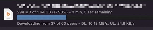 NordVPN 2022년 토렌트 속도